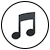 Apple Audio Icon